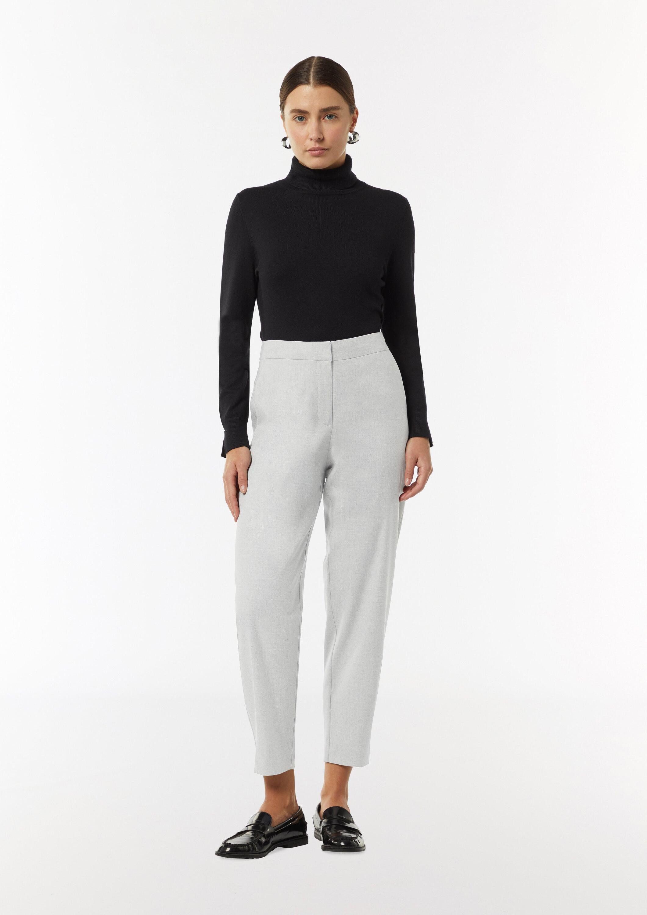 comma 7/8-Hose Hose Hose aus Flanell