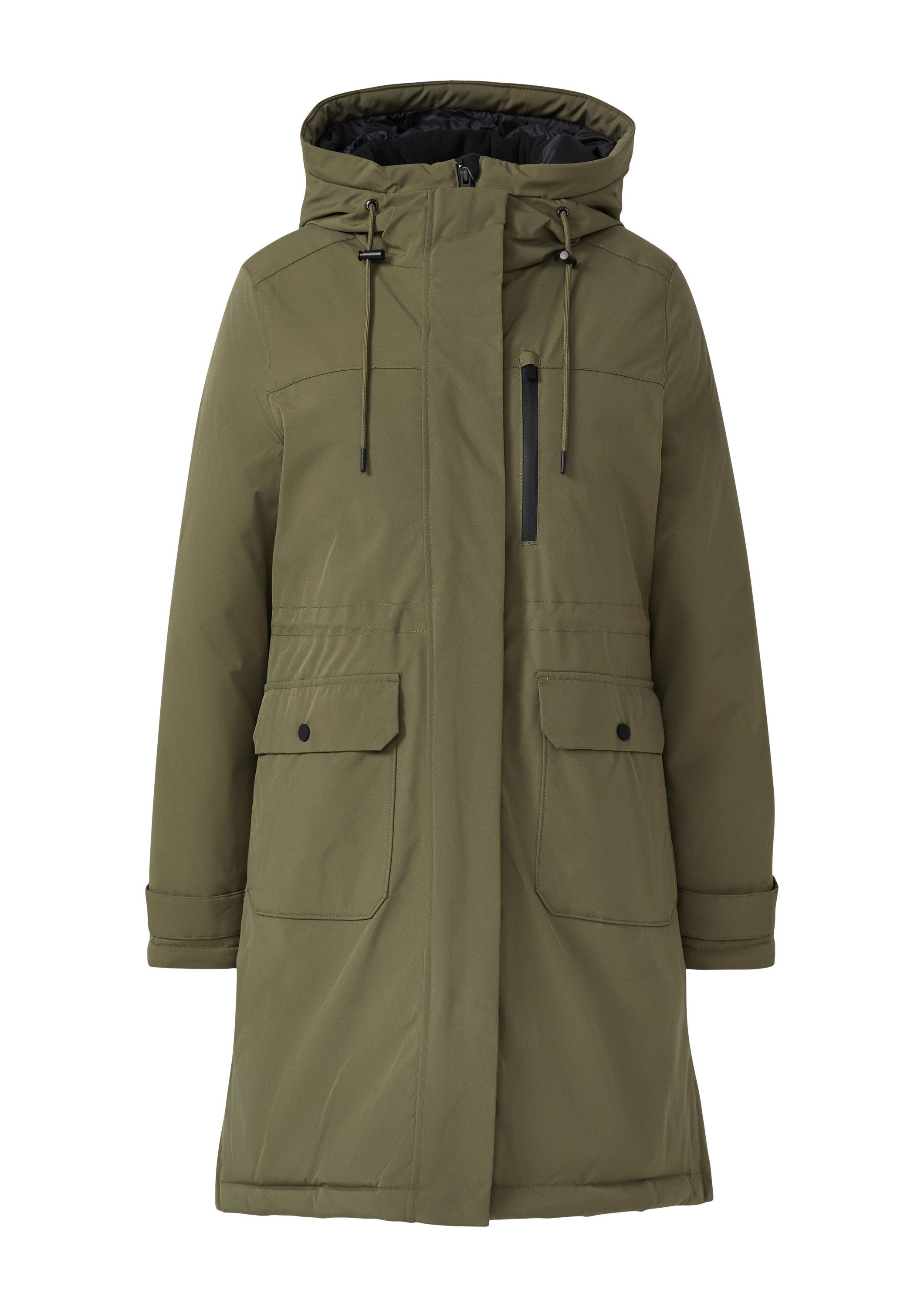 s.Oliver Wintermantel Outdoor-Mantel Wasserabweisender Parka günstig online kaufen