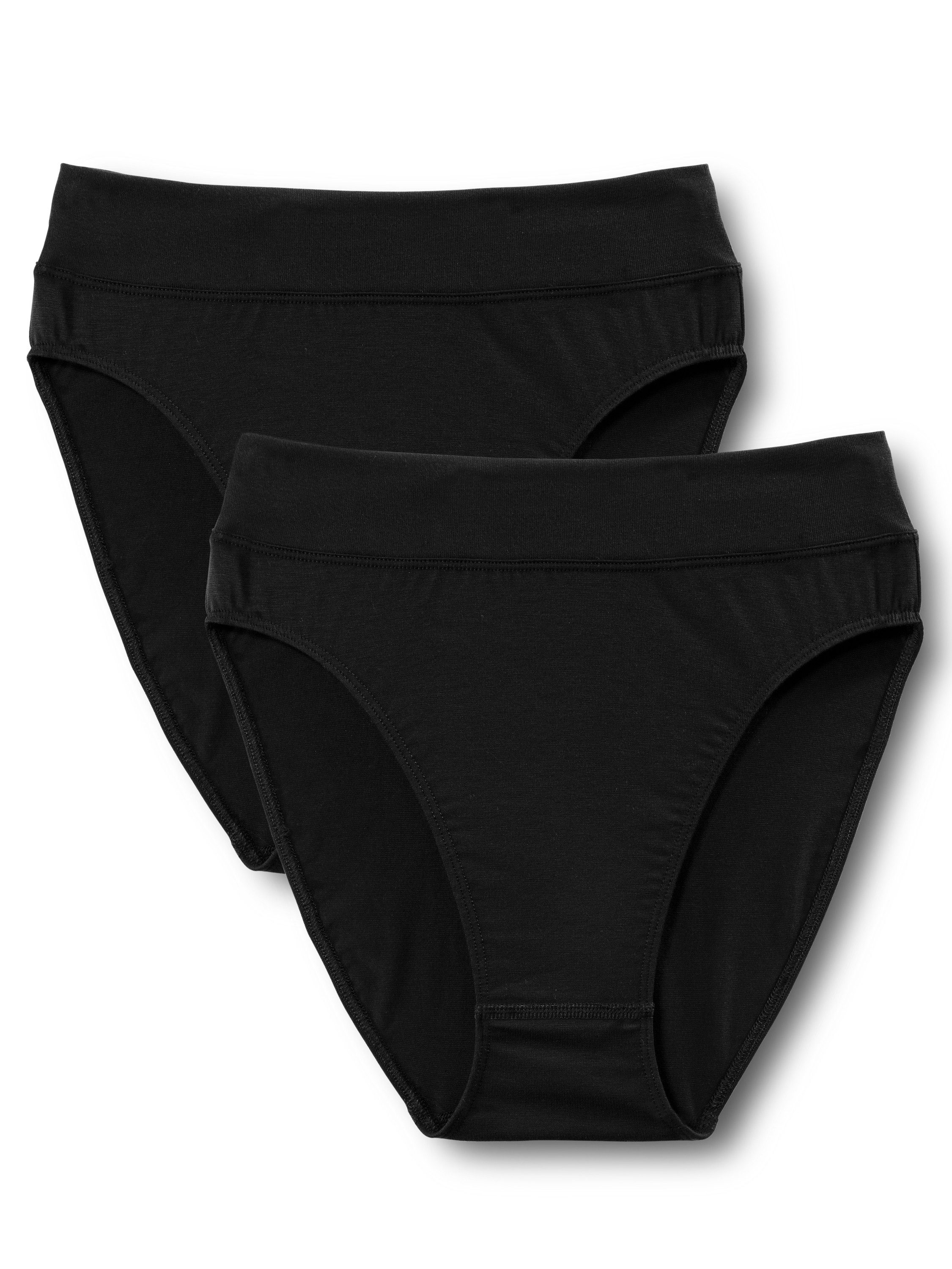 CALIDA Taillenslip Elastic Duopack Damen (2-St., 2er-Pack) high waist, weich und elastisch – Bild 2 von 5