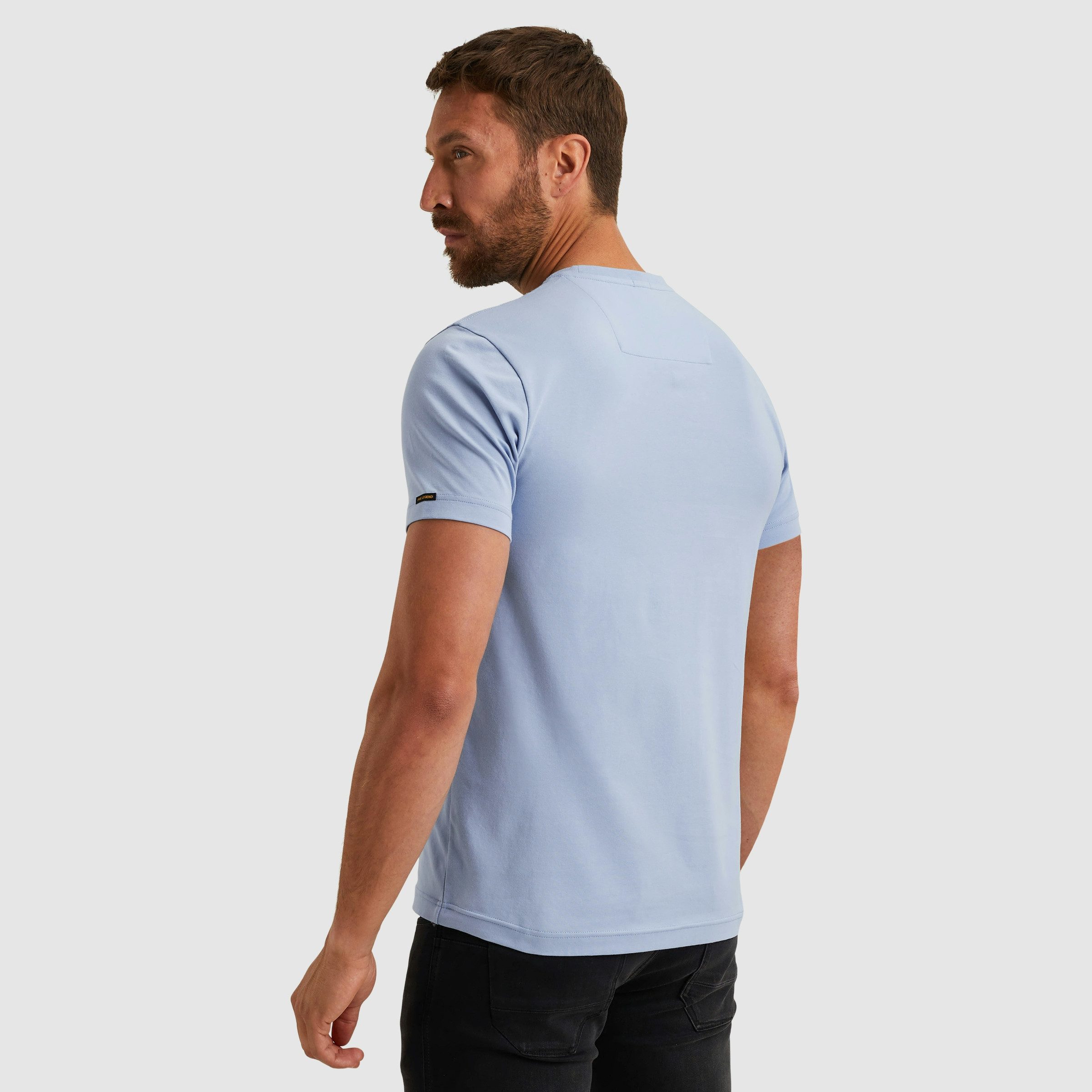 PME LEGEND T-Shirt mit Logobadge