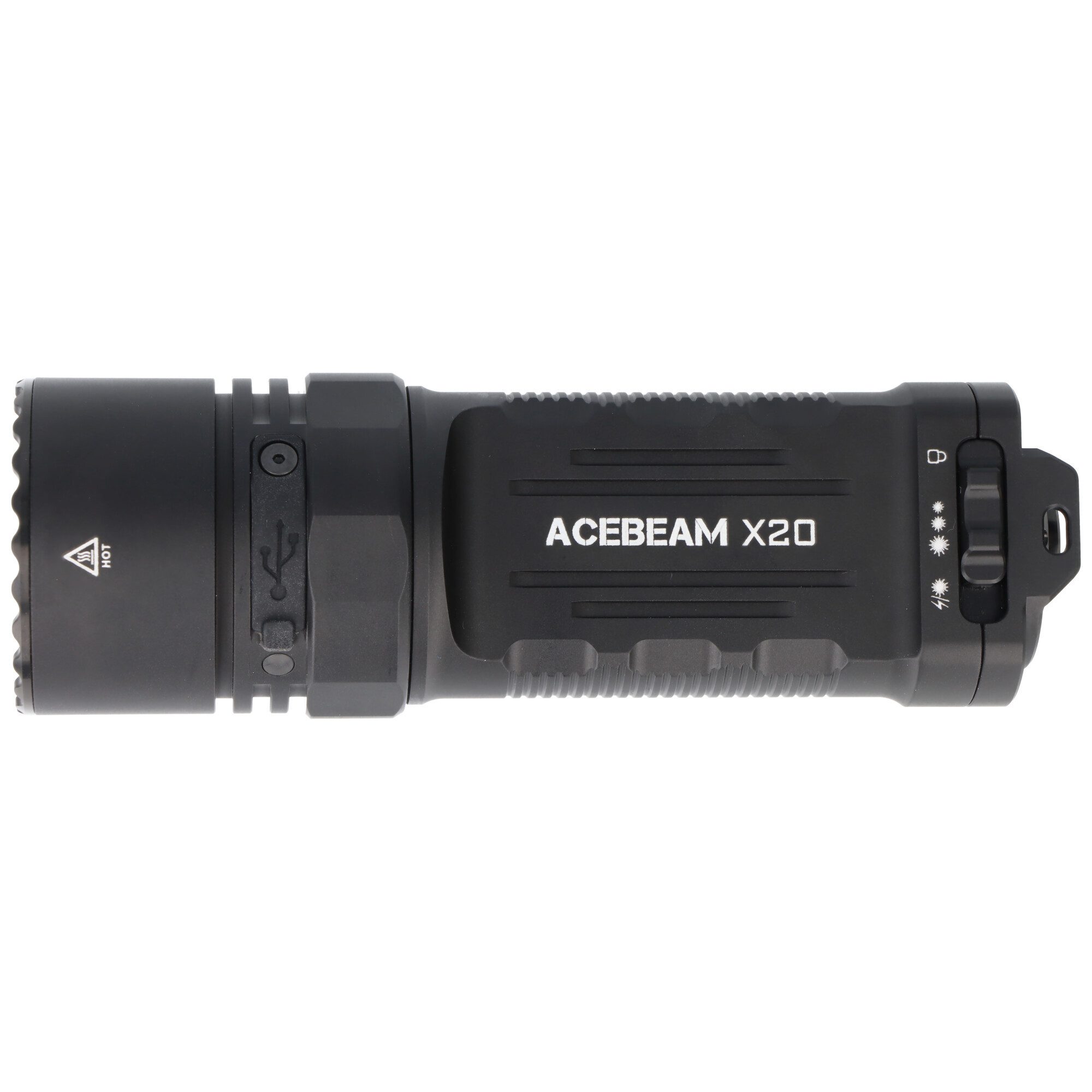 Acebeam LED Taschenlampe AceBeam X20 LED-Taschenlampe, taktischer Suchscheinwerfer, bis zu 10.