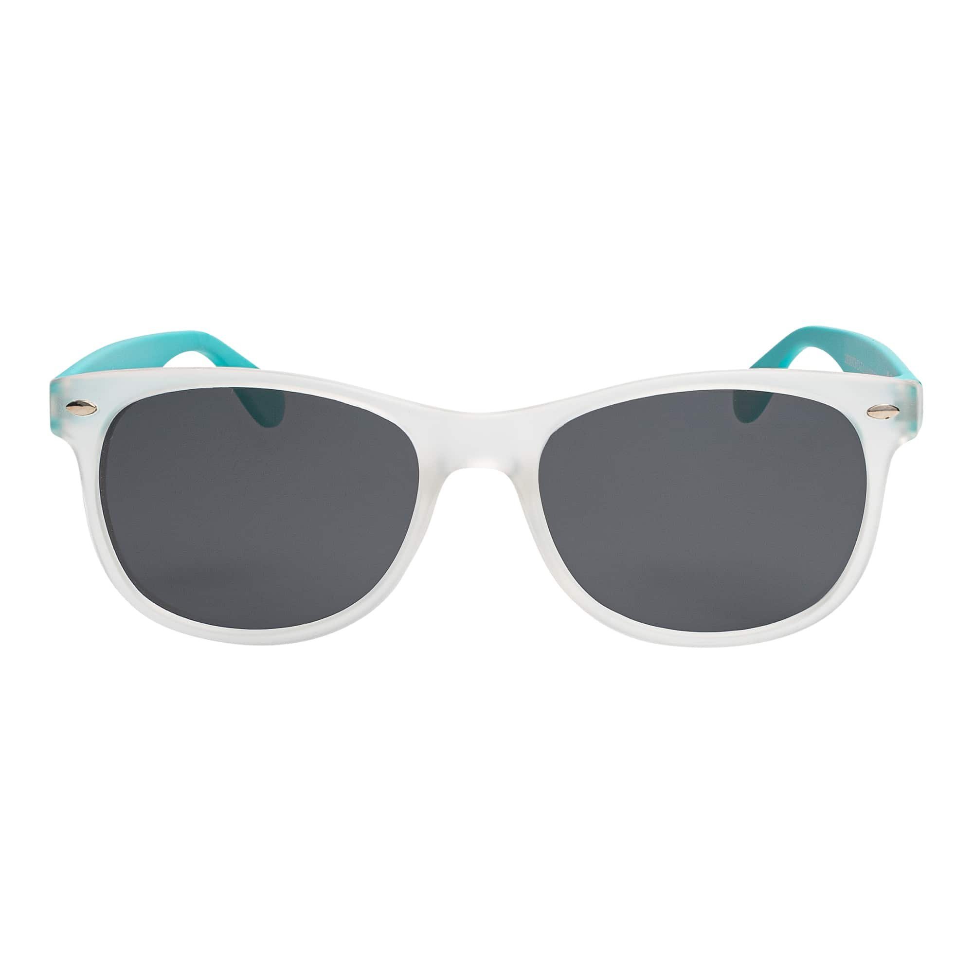 durchsichtigen Kinder Stil Wayfarer Türkis BEZLIT Mädchen (1-St) Eyewear mit Bügel Sonnenbrille Cat-Eye
