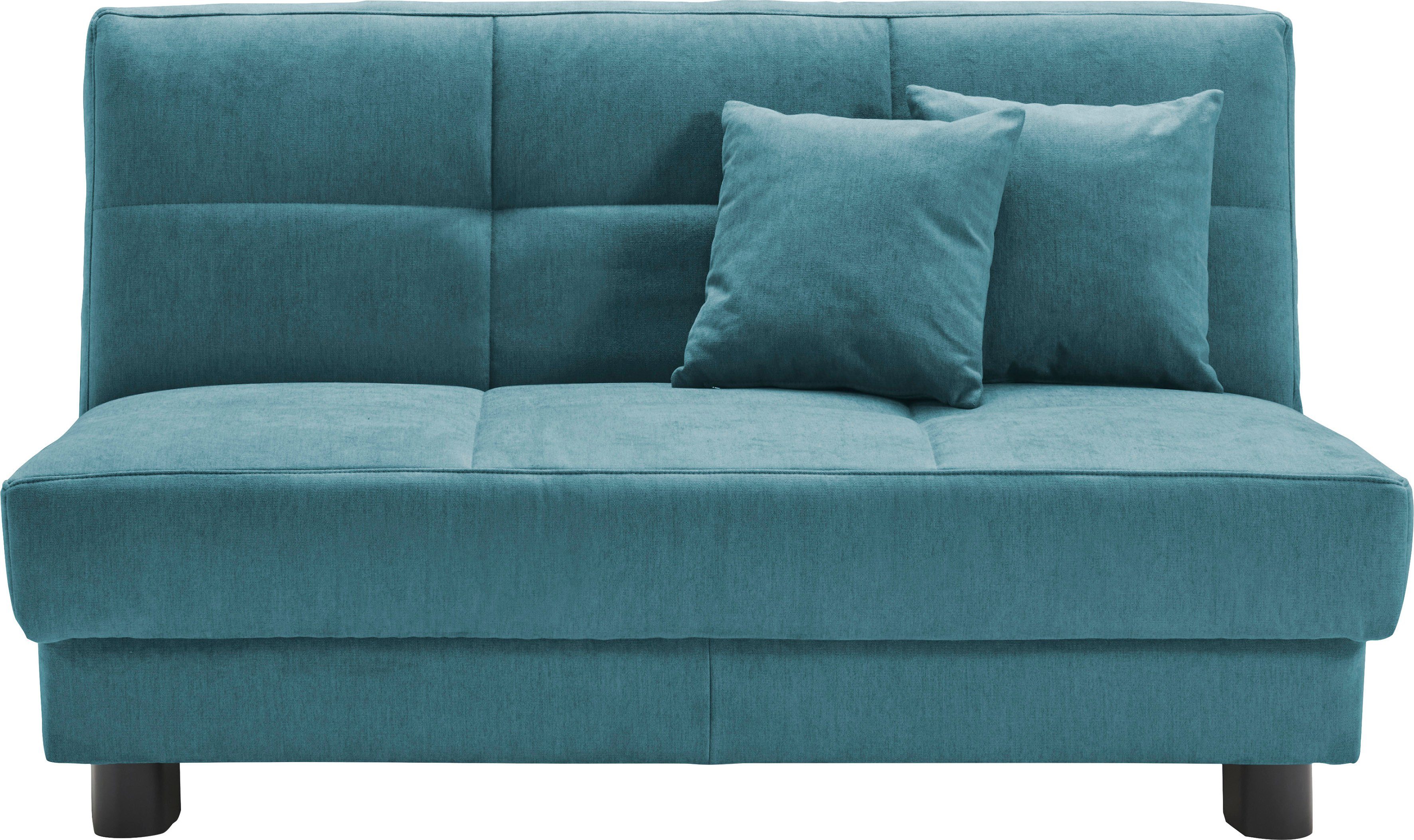 ell + ell Schlafsofa inkl. Zierkissen Breite 145 2 petrol cm, Tilda