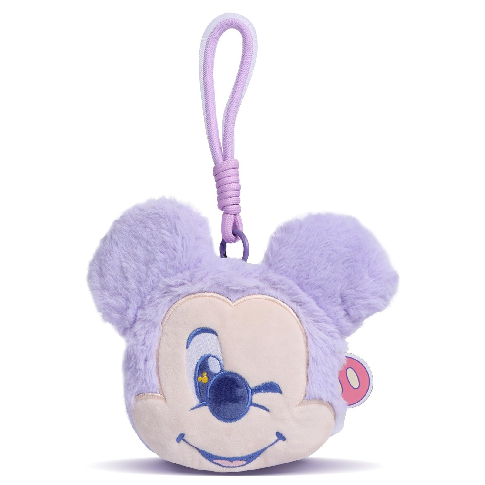 MINISO Geldbörse Mickey Mouse Geldbörse Damen, Plüsch Portemonnaie für Mädchen, Geschenkidee