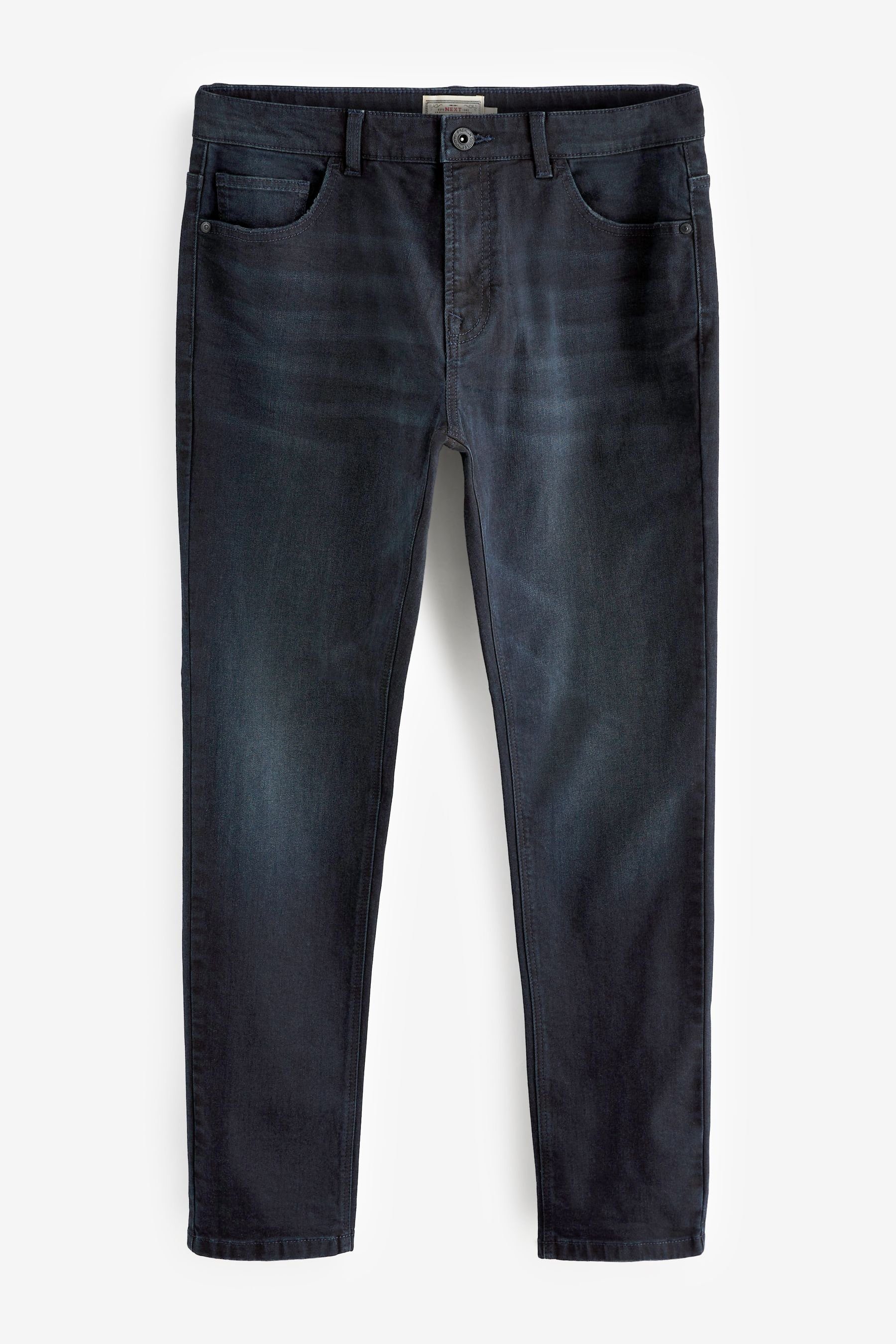 Next Skinny-fit-Jeans Skinny Fit Essential Jeans mit Stretch (1-tlg) Blue Black