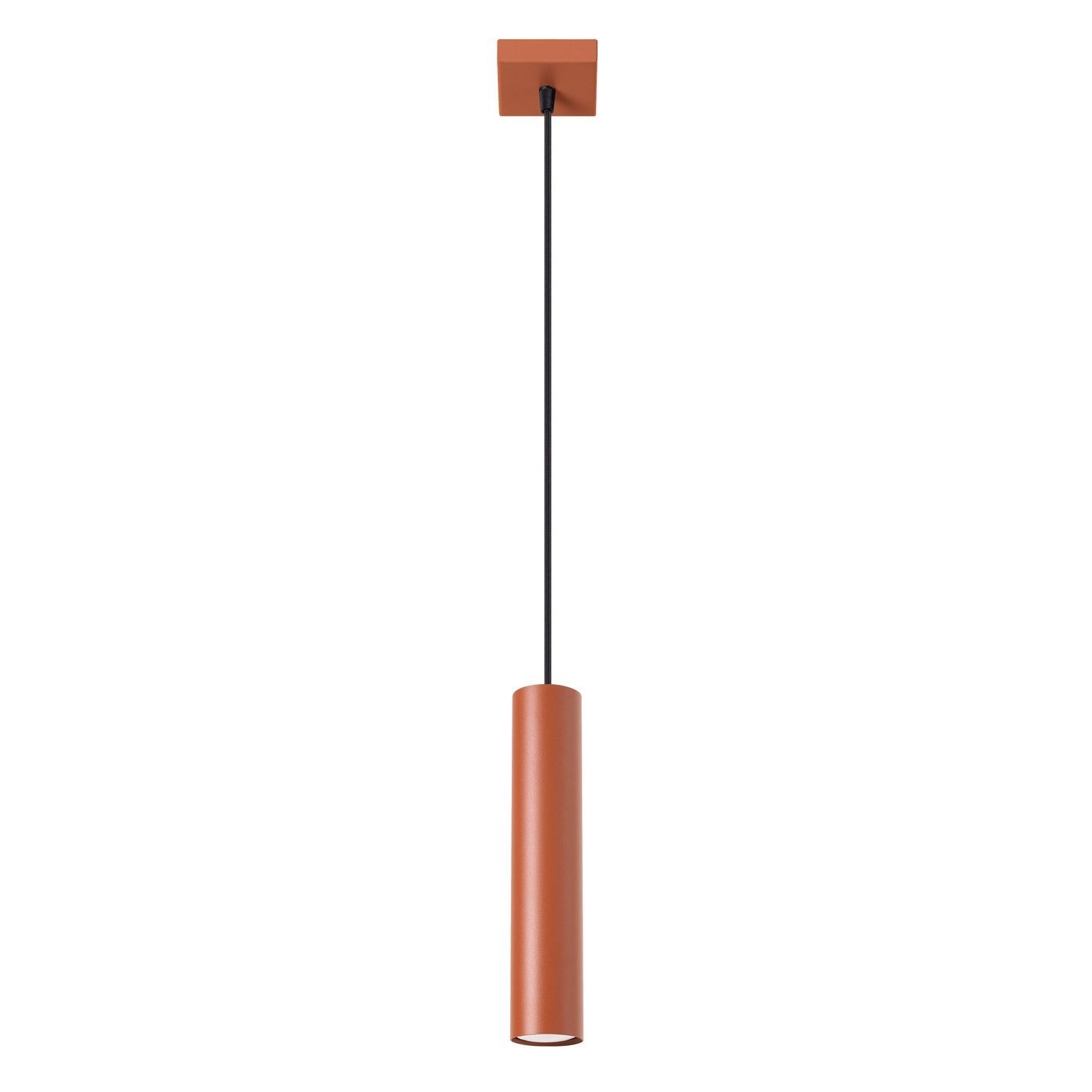 SOLLUX lighting Hängeleuchte Pendelleuchte Lagos 1 Roter Ocker, Nicht enthalten