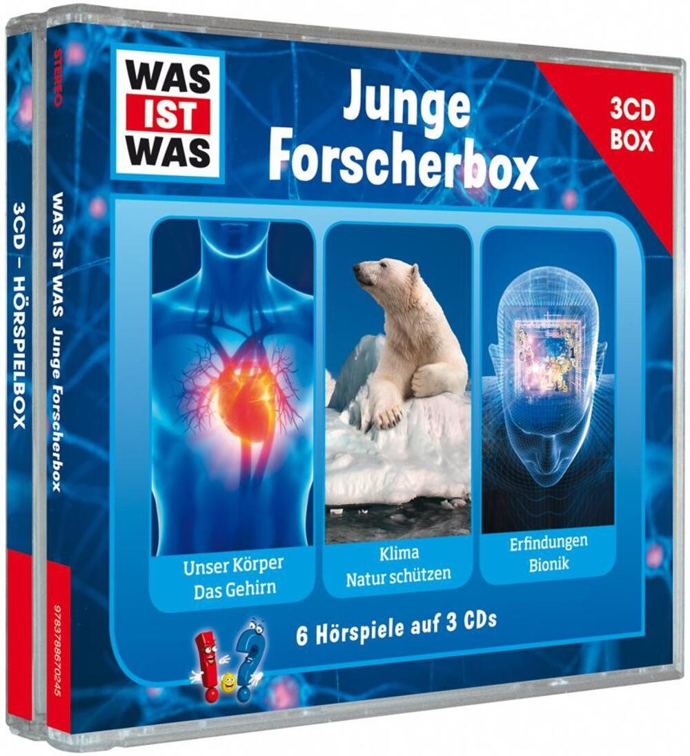 Tessloff Verlag Hörspiel Was ist was Hörspielbox: Junge Forscher-Box
