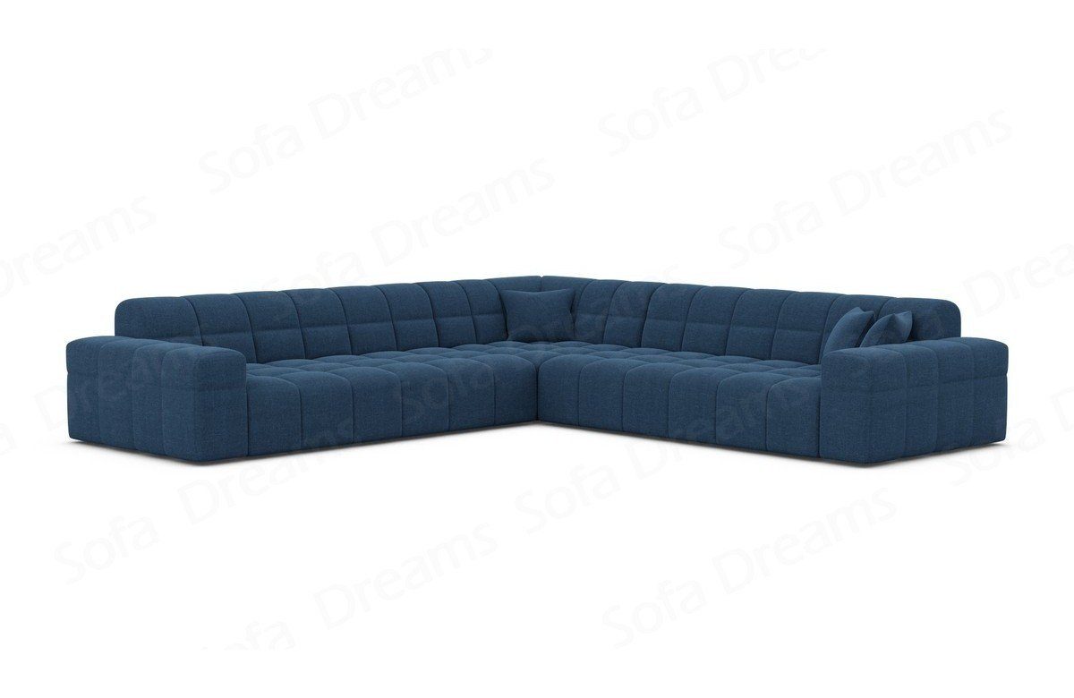 Sofa Form Eckcouch Dreams Polsterecksofa L Stoff Ibiza Luxus Samtsofa Modern Ecksofa Sofa