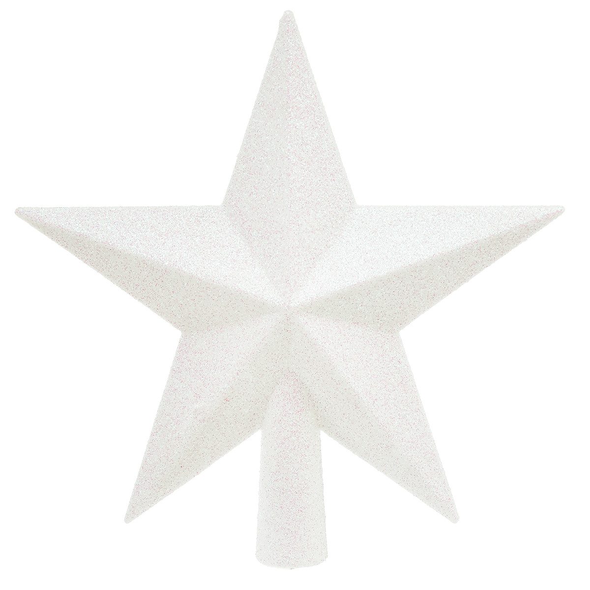 Kaemingk Christbaumschmuck Elegante Baumspitze mit Glitzer für festliche