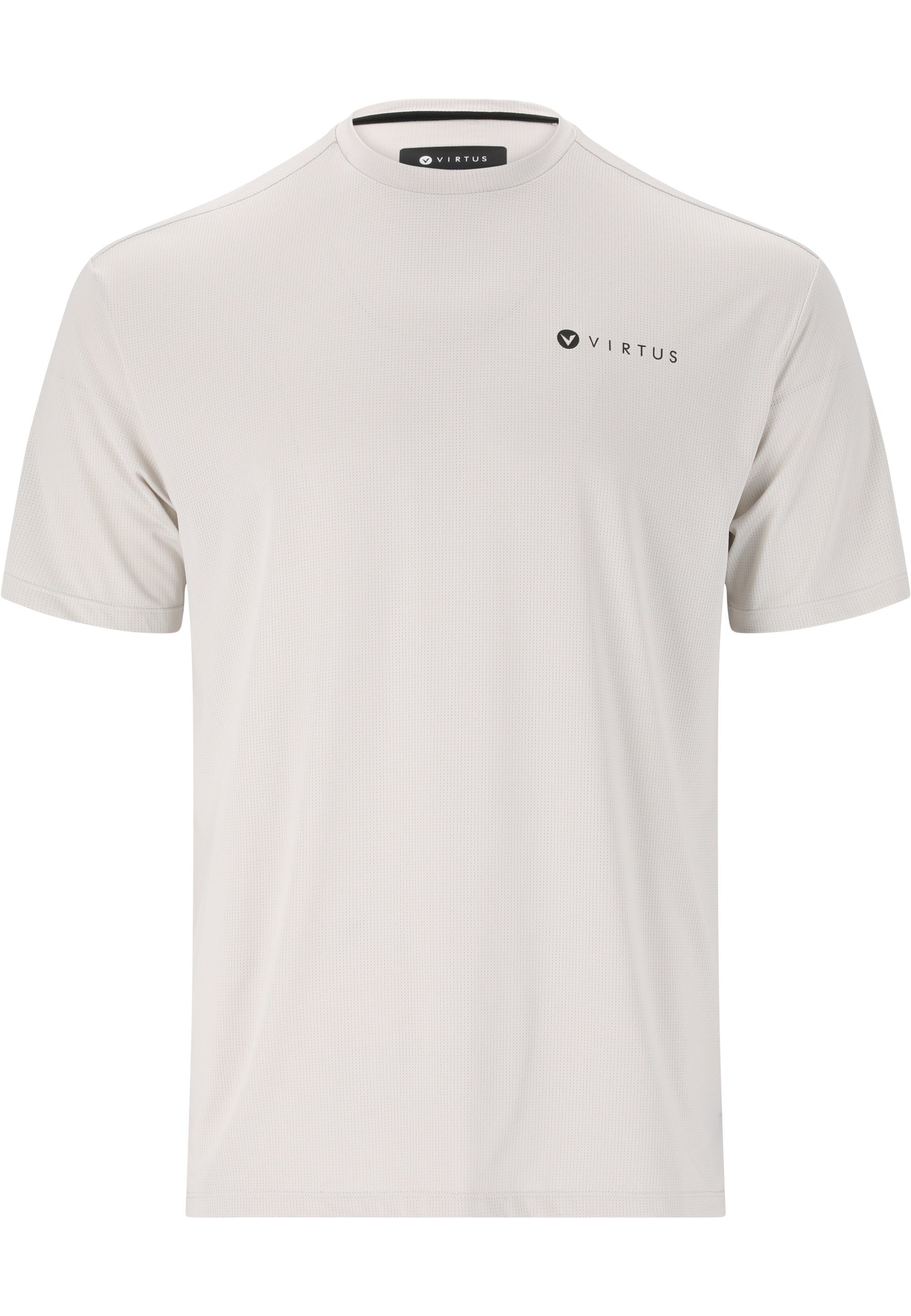 T-Shirt Easton mit Virtus feuchtigkeitsregulierender offwhite Funktion (1-tlg)