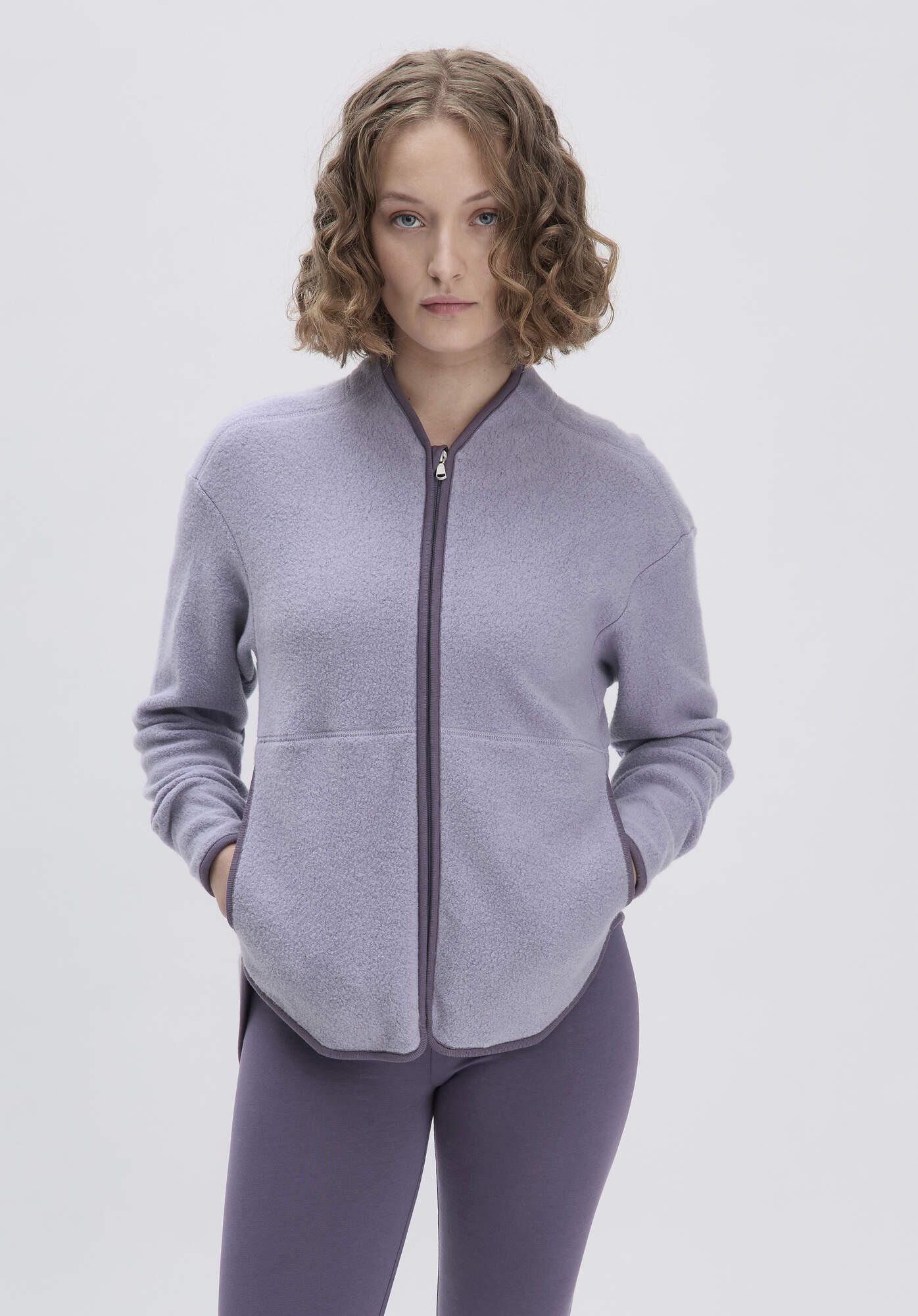 Hessnatur Fleecejacke ACTIVE LIGHT aus reiner günstig online kaufen