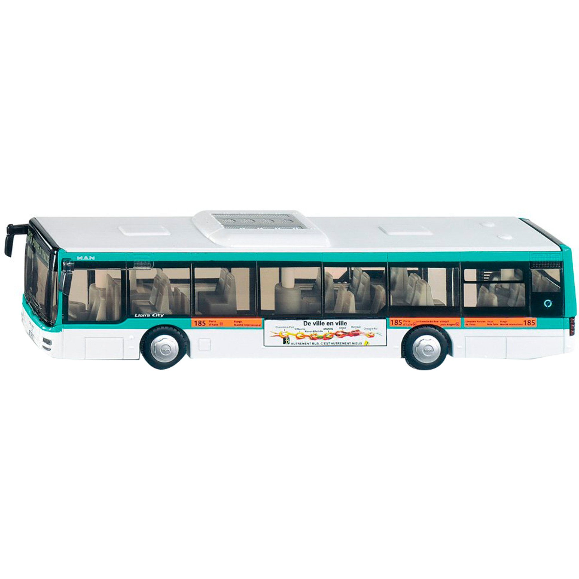 Siku Spielzeug-LKW SIKU INTERNATIONAL RATP Stadtbus, Modellfahrzeug