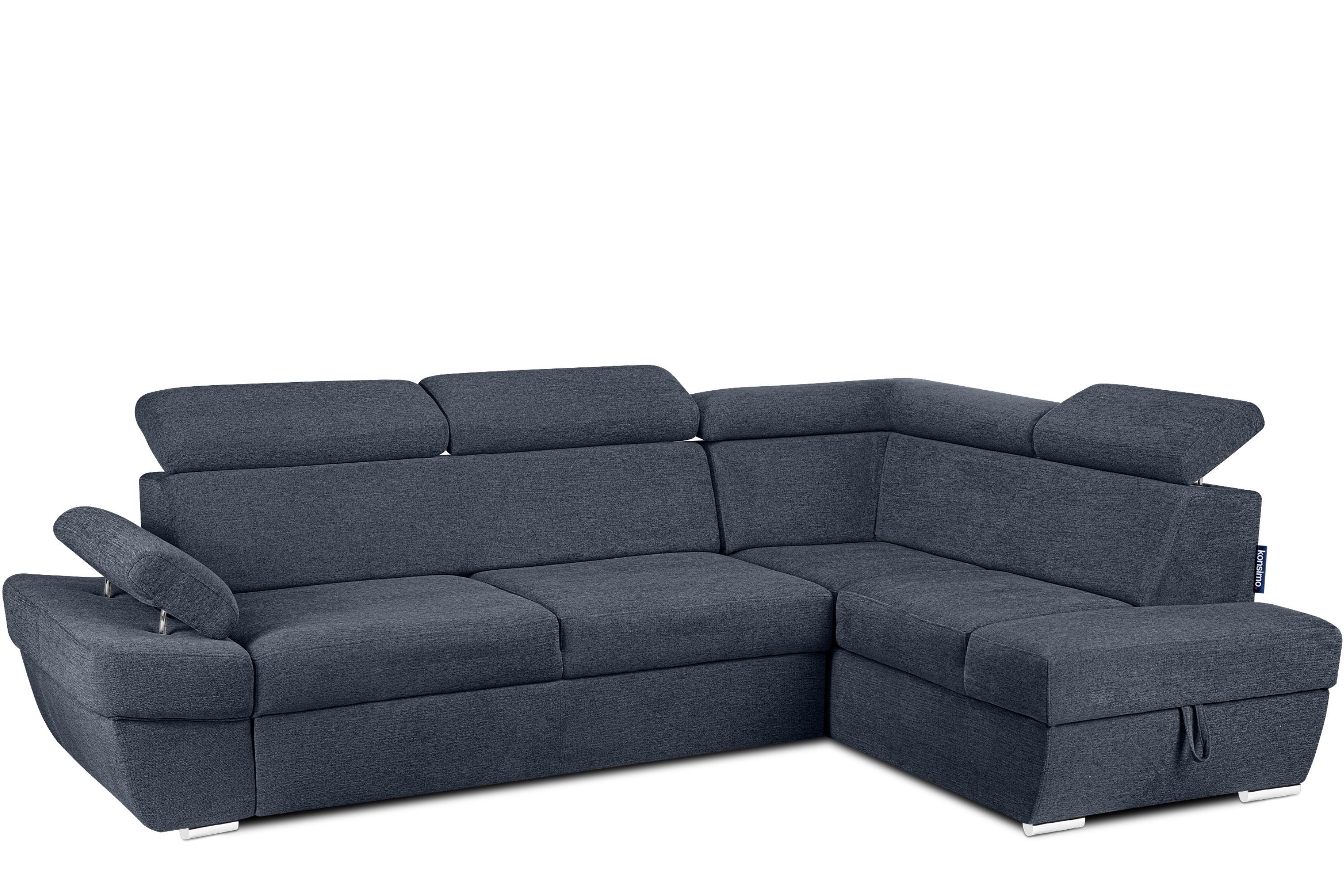 KONSIMO® Ecksofa RATLO Ecksofa, mit Bettfunktion günstig online kaufen