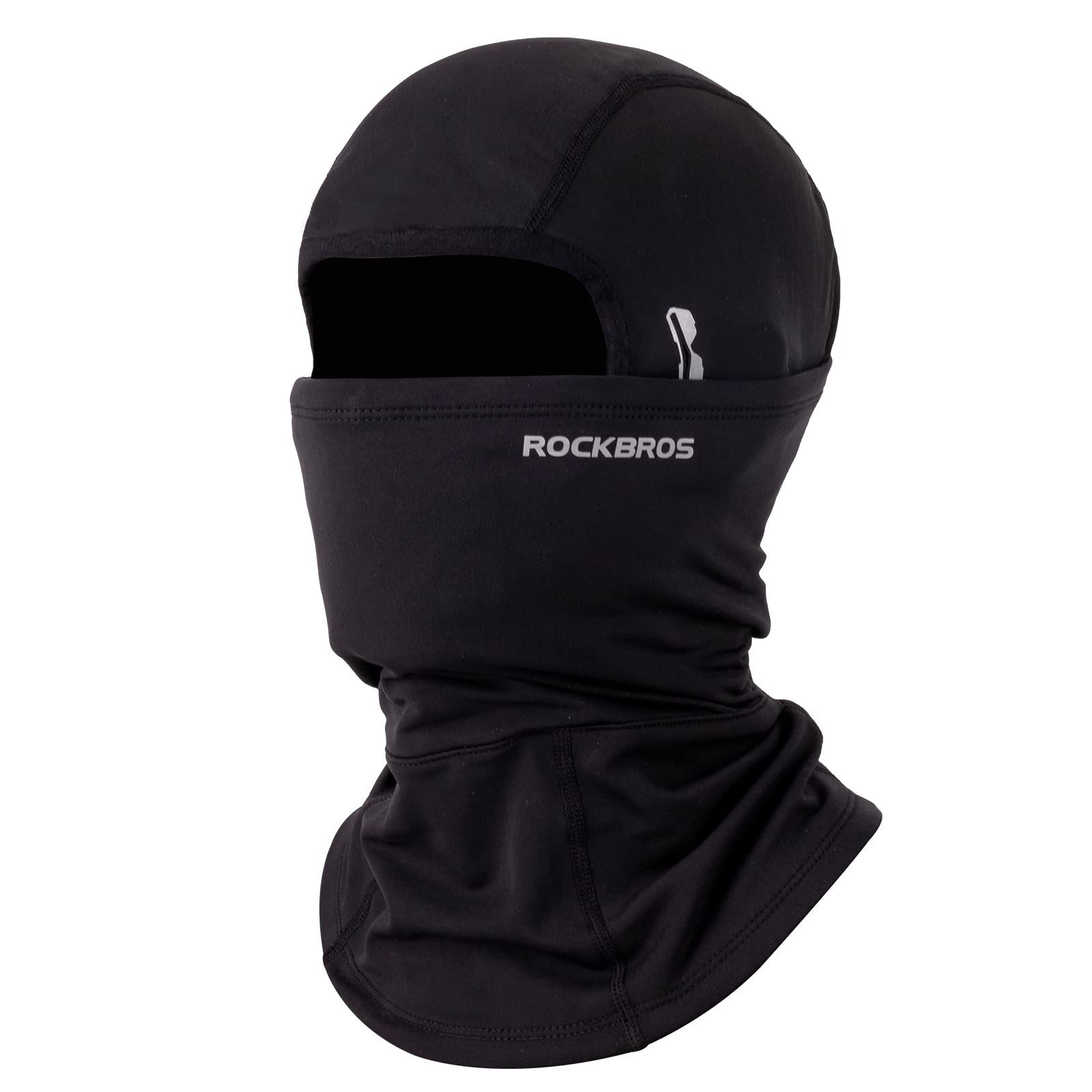 ROCKBROS Sturmhaube Warme Winter Balaclava Winddicht Skimaske für Wintersportkappe Mit Brille tragbar