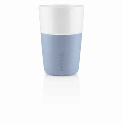 Eva Solo Latte-Macchiato-Tasse Blue Sky 2er Set 360 ml, Porzellan