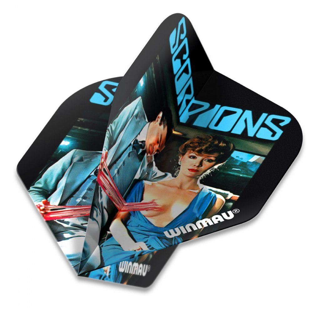 Winmau Dartpfeil Flights Rock Legends Scorpions Love Drive, 100 micron
