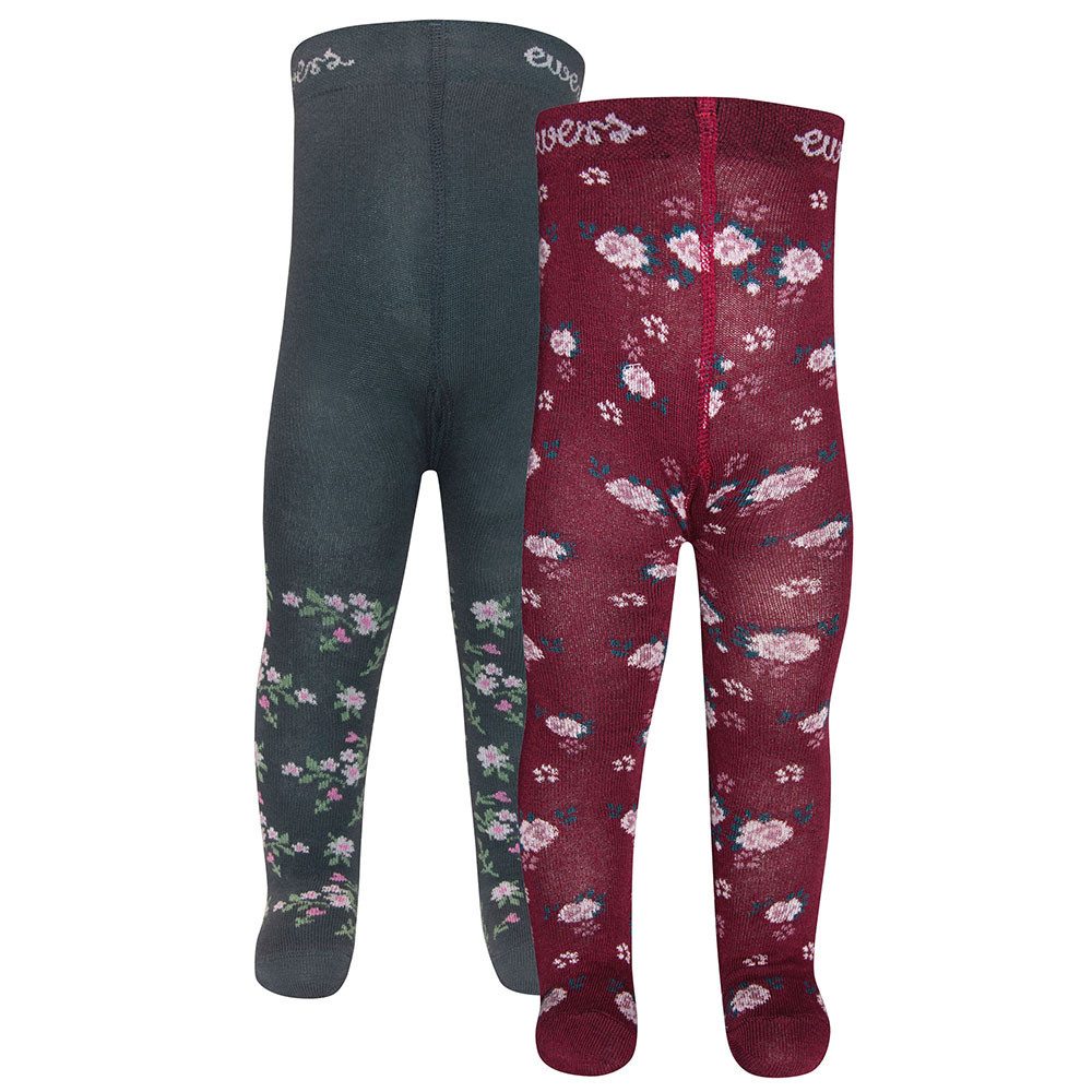 Strumpfhose Strumpfhose 2er Pack Blumen