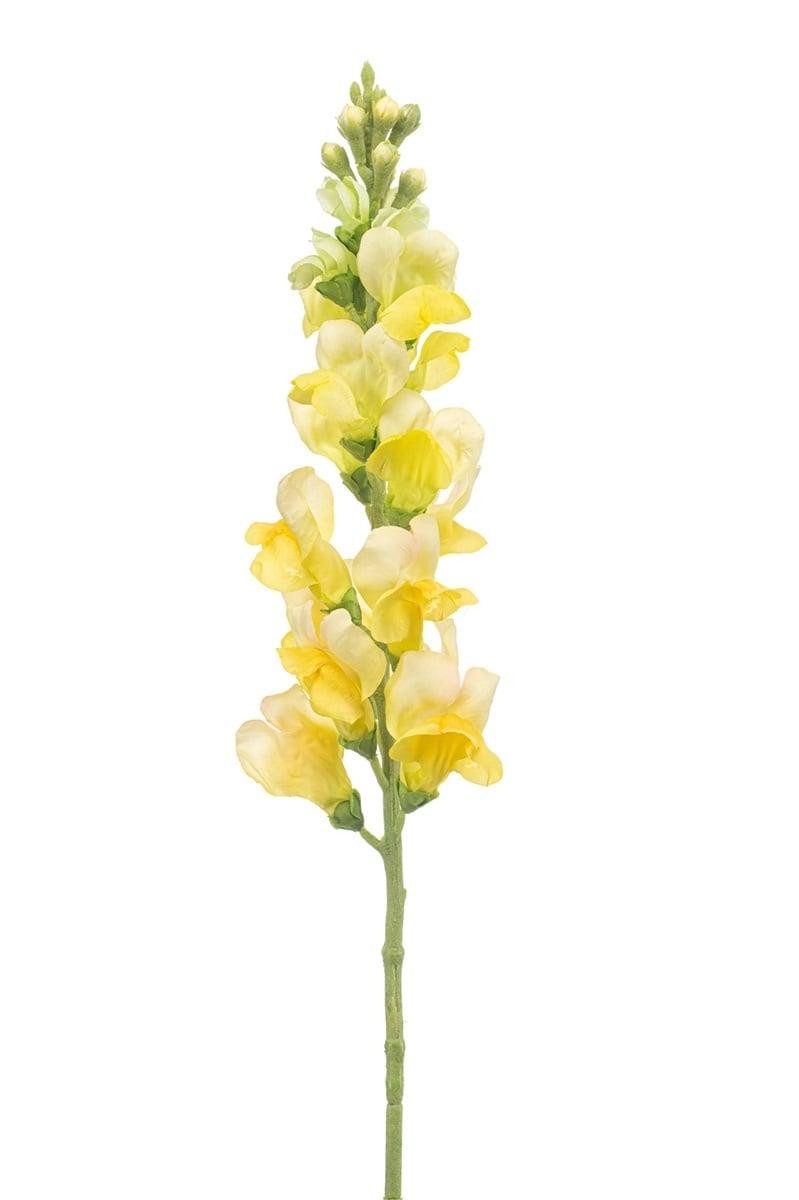 Kunstblume Künstliches Löwenmäulchen Daenerys, gelb, 80cm Löwenmäulchen, artplants, Höhe 80.0 cm