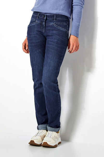 TONI 5-Pocket-Jeans Perfect Shape mit Hüftsattel vorne