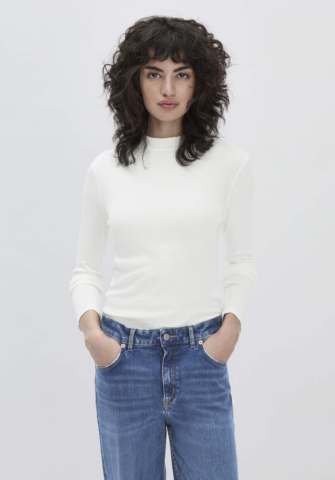 Hessnatur T-Shirt Softrib Slim aus Bio-Baumwolle günstig online kaufen