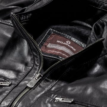 Milestone Lederjacke aus feinem Lammnappa Leder