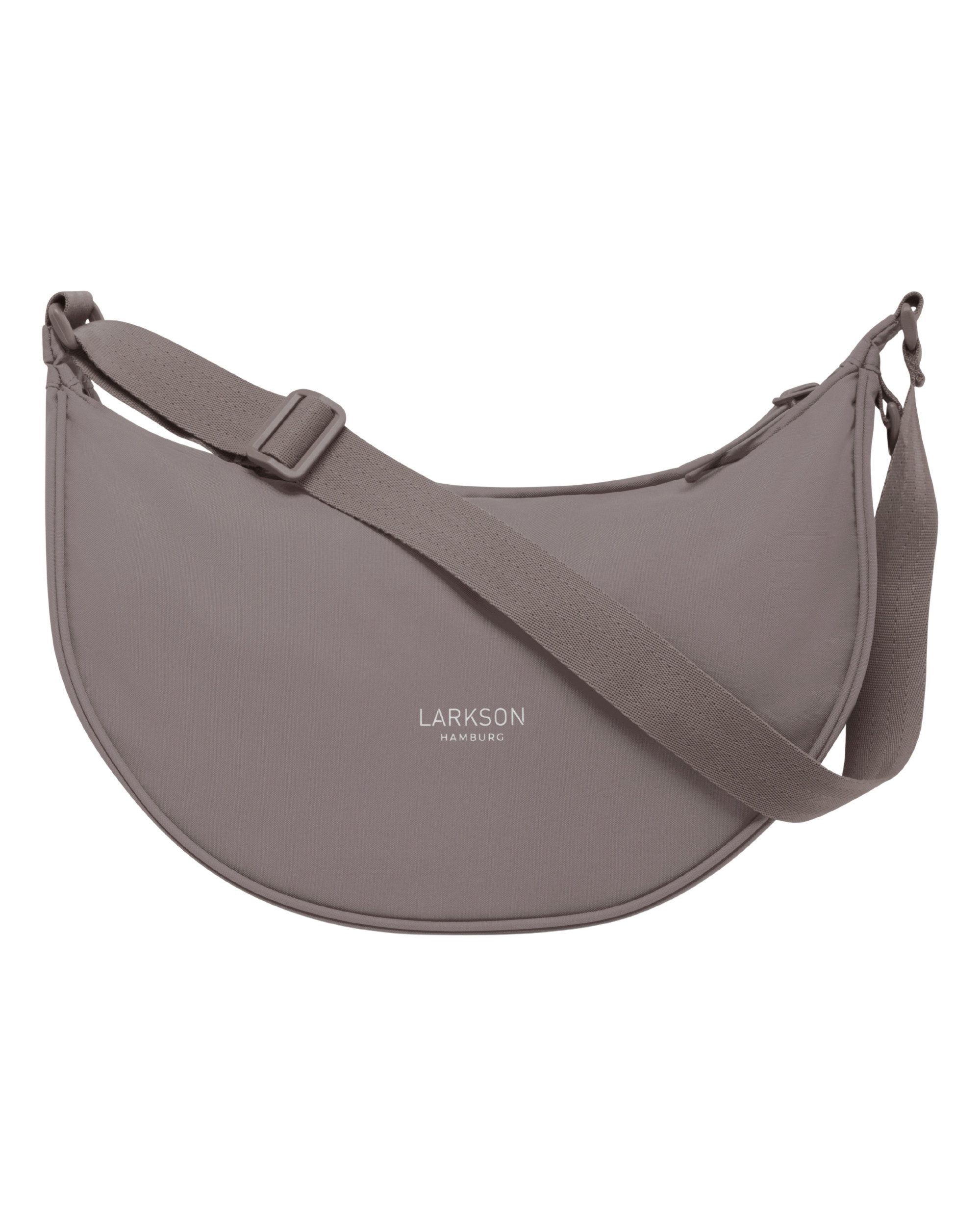 LARKSON Umhängetasche Solveig Medium Halbmondtasche für Damen und Herren, Stylische Crossbody Bag in Halbmond Form