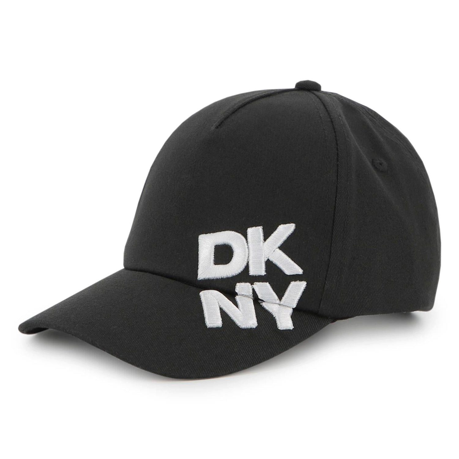 DKNY Baseball Cap DKNY Kinder-Kappe aus Twill mit 3D-Logo – Schwarz
