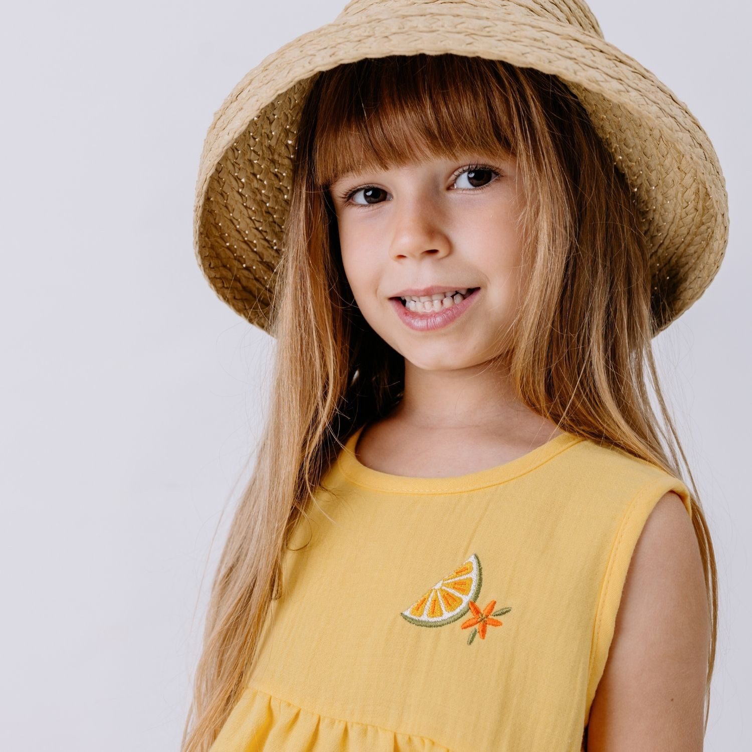 Walkiddy Sommerkleid Walkiddy Kinder Bio Baumwolle GOTS Gelb nachhaltig - Bio Baumwolle,GOTS, Kinderbekleidung,nachhaltige Klamotten,Shorts
