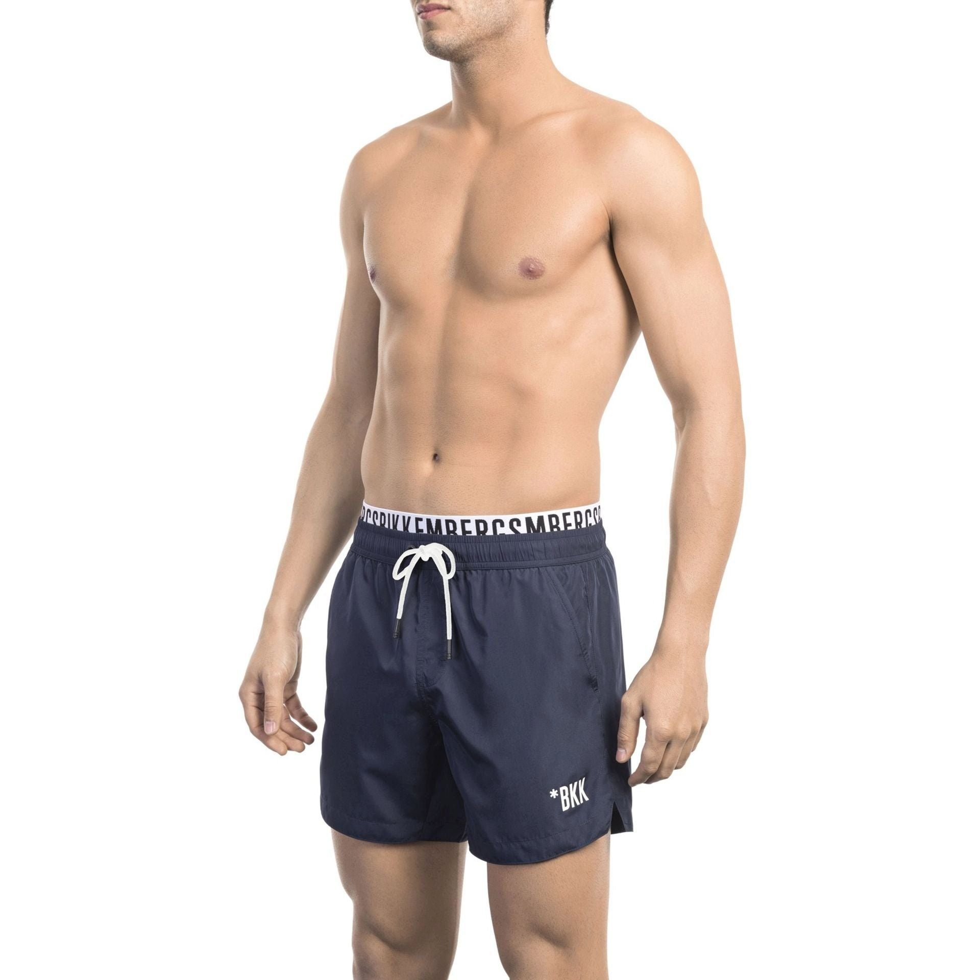 Bikkembergs Herren Must-Have Badeshorts Blau Boxershorts, deinen Sommerurlaub Bikkembergs Beachwear, für