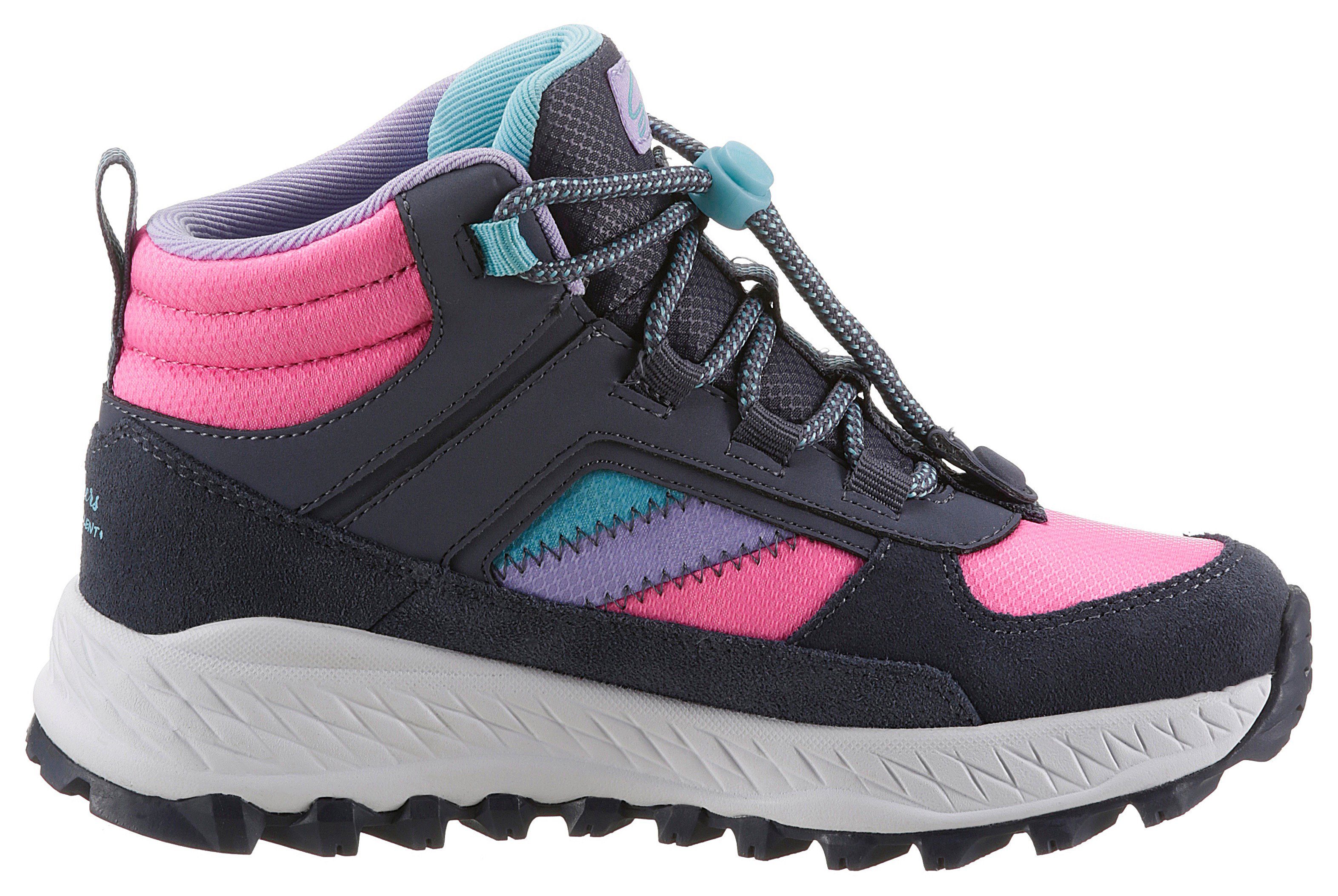 schnelltrocknender grau-pastell Dri Skechers mit Schnürboots Ausstattung Bio Kids TREAD FUSE