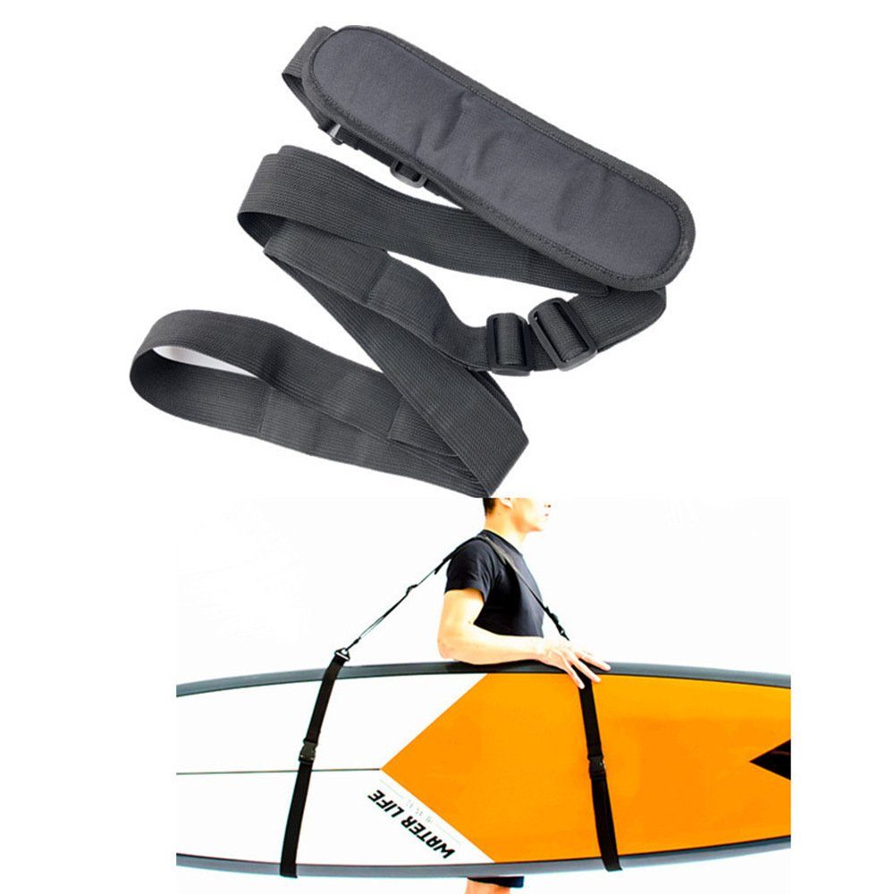 XDeer SUP-Board SUP Schultergurt Board Gurt Paddle Trage Surfboard Longboard Trageriemen Verstellbarer Tragegurt,Kajak Gurt, Paddleboard Zubehör