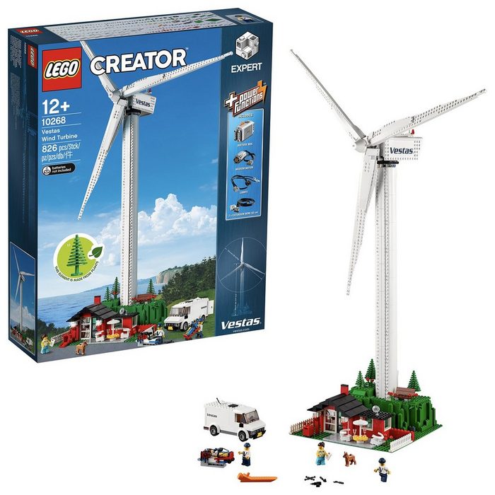 LEGO® Konstruktionsspielsteine LEGO® Creator Expert - Vestas® Windkraftanlage (Set 826 St)