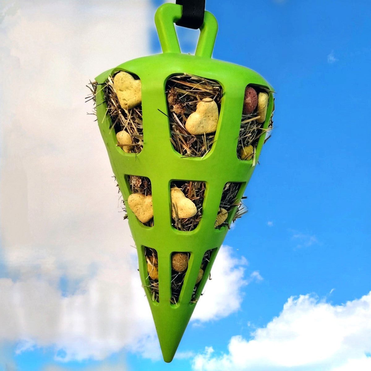 EPONA Tierball Hay Slowfeeder flex & fun, Karottenform, Pferd