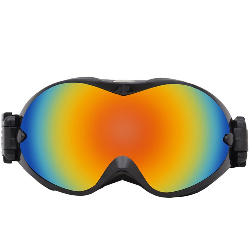 Dekorative Skibrille Skibrille UV-Schutz, Snowboardbrille, Schutzbrille Für Erwachsene, (1-St), UV Schutz, mit praktischer Anti-Beschlag-Beschichtung bunt
