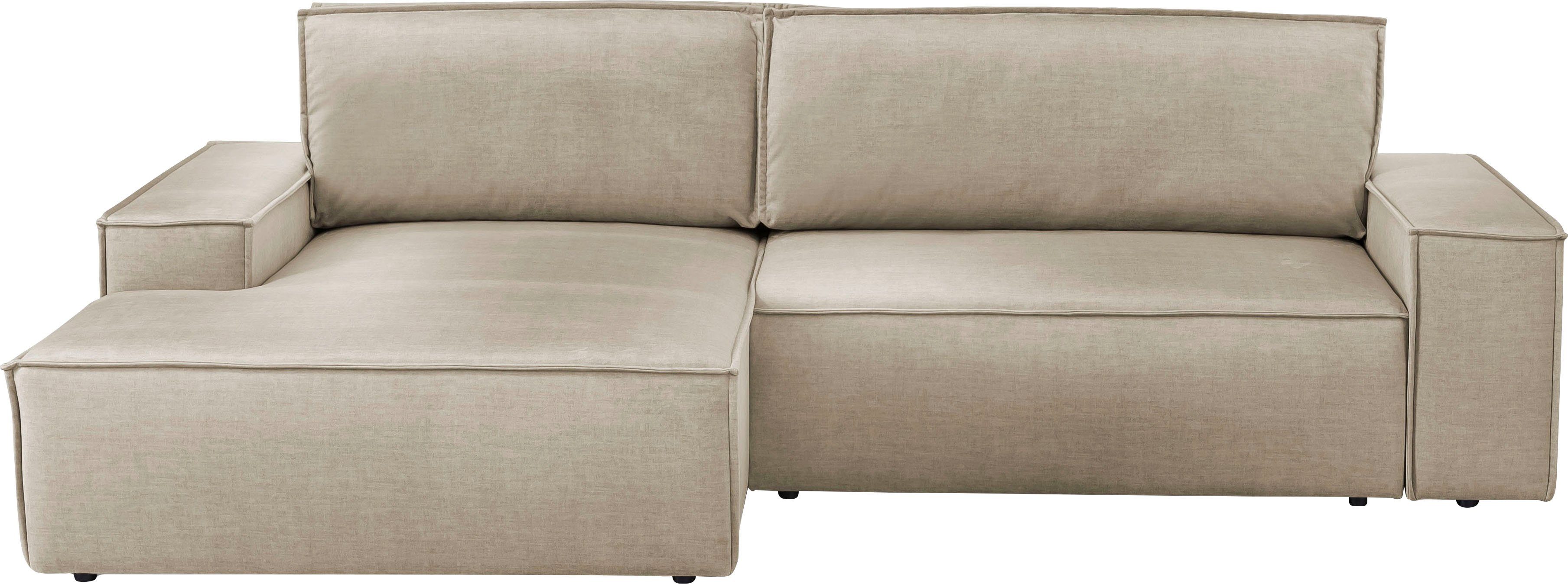 Home affaire Ecksofa SHERWOOD Schlafsofa 267 günstig online kaufen
