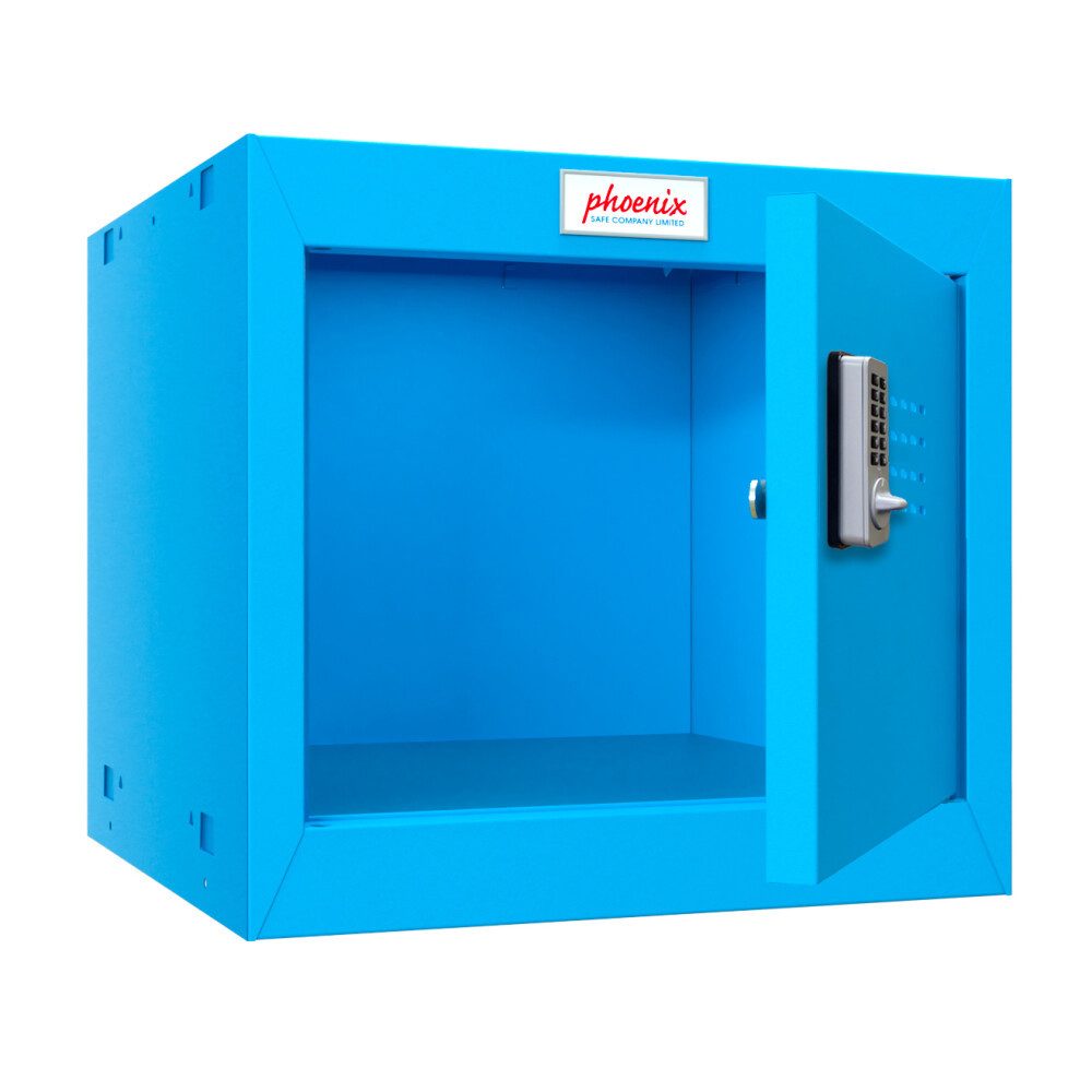 Phoenix Tresor Phoenix CL0344BBE Würfel-Schließfach Cube Locker 44L - Blau (1-St)