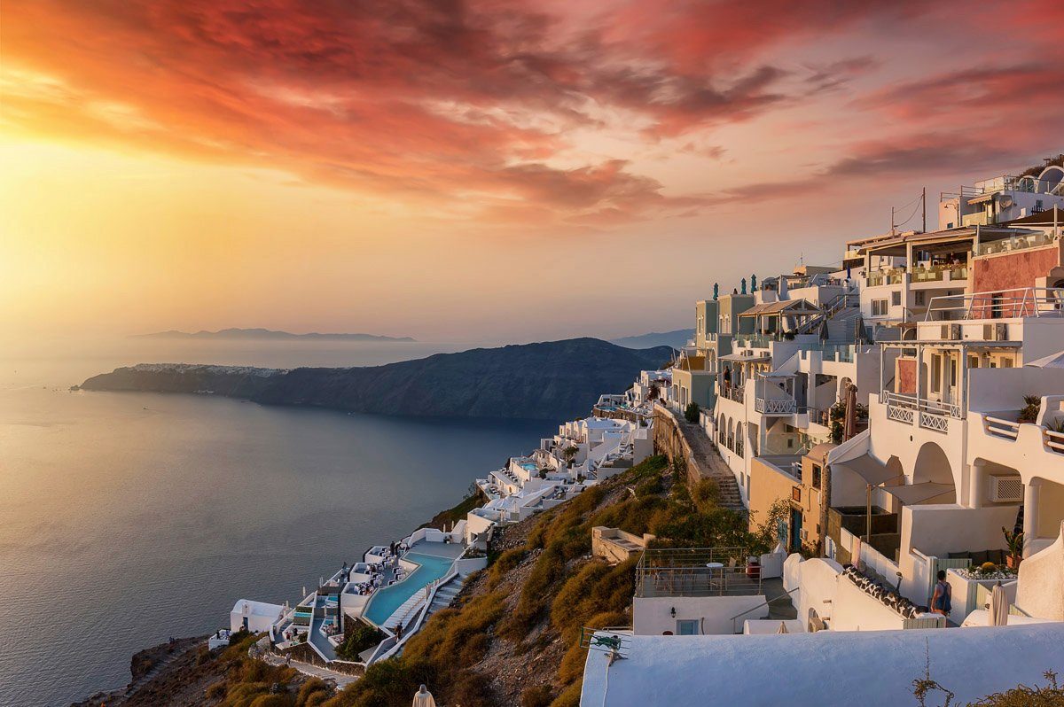 Papermoon Fototapete Griechenland