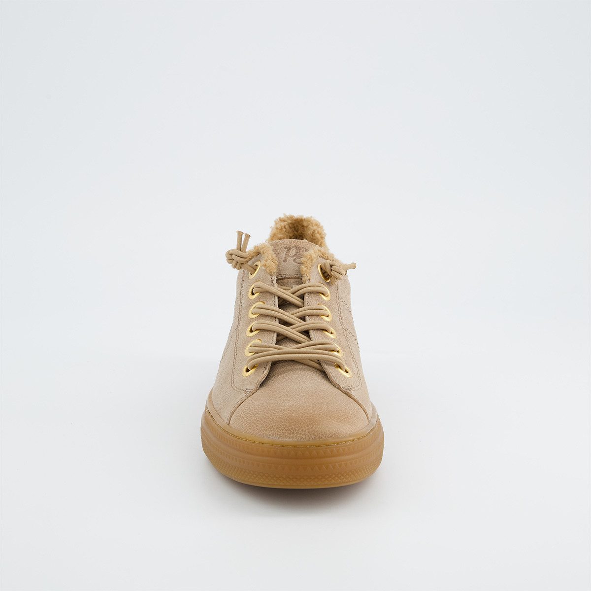 Paul Green Paul Green 5445-028, Warmfutter, Schnürschuhe, Beige, Damen Schnürschuh