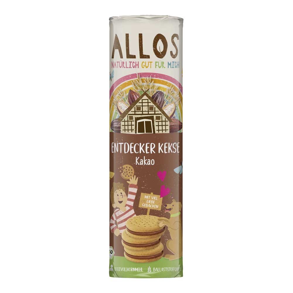 Allos Süßigkeit Entdecker Kekse - Kakao 300g