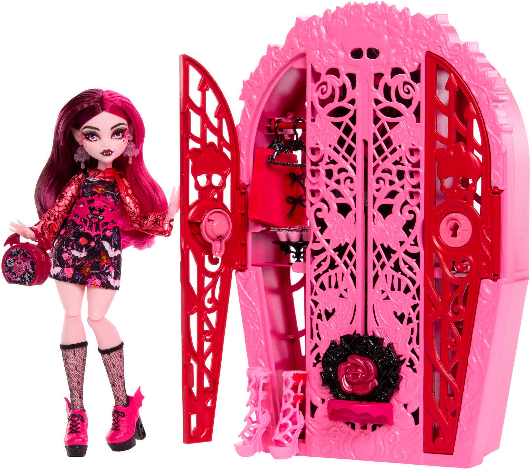 MonsterHigh™ Anziehpuppe Skulltimate Secrets: Garden Mysteries, Draculaura