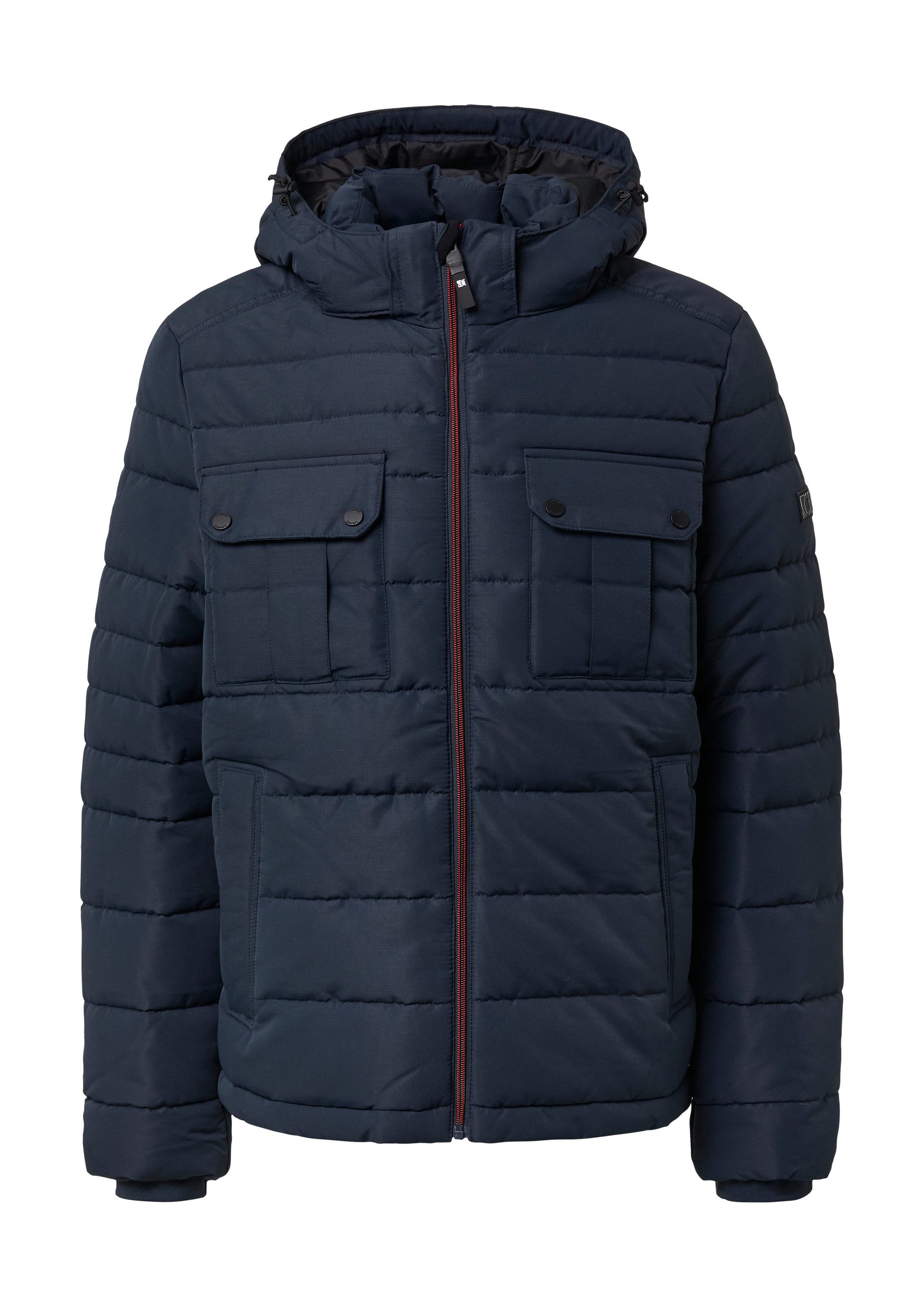 s.Oliver Winterjacke Outdoor-Jacke Sportive Puffer-Jacke mit abnehmbarer Ka günstig online kaufen