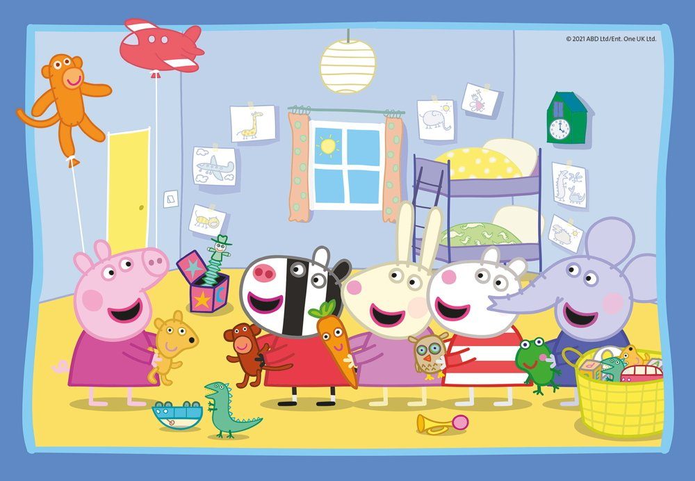 Ravensburger Puzzle Peppa Pig Peppas Abenteuer 05574, 12 Puzzleteile günstig online kaufen