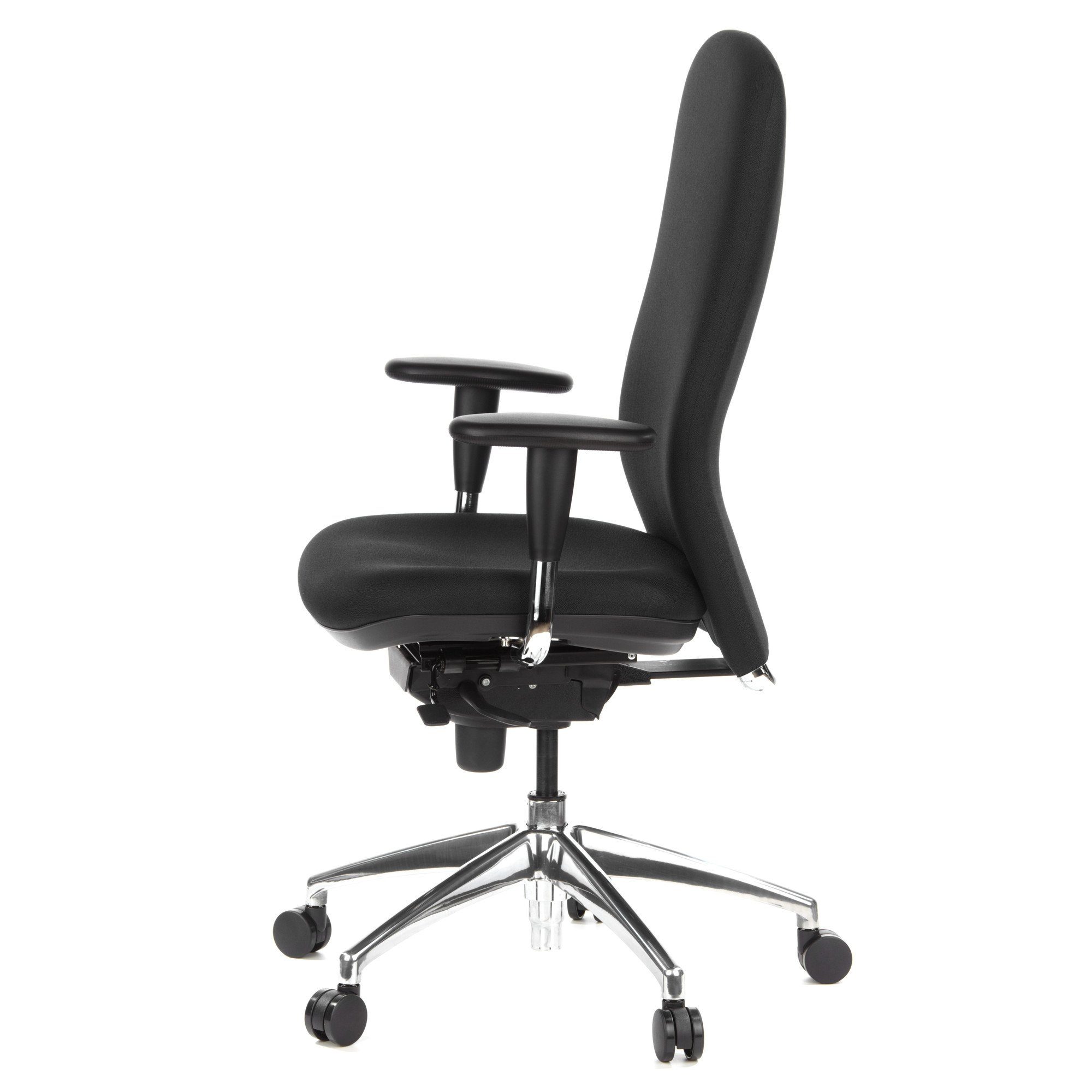 St), Stoff End hjh Drehstuhl Schreibtischstuhl OFFICE ergonomisch HIGH-TEC Bürostuhl High (1
