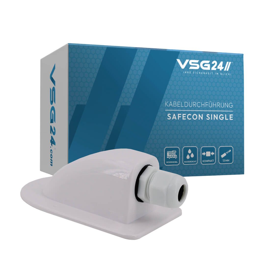 VSG24 Kabeldurchführung SAFECON SINGLE VSG24 Rückfahrkamera