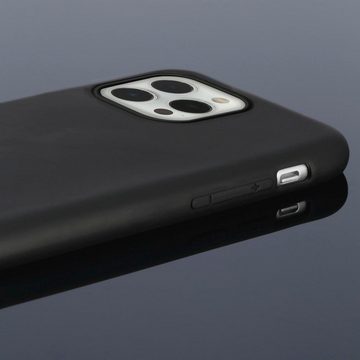 Hama Smartphone-Hülle Cover "Finest Feel" für Apple iPhone 13 Pro, Schwarz