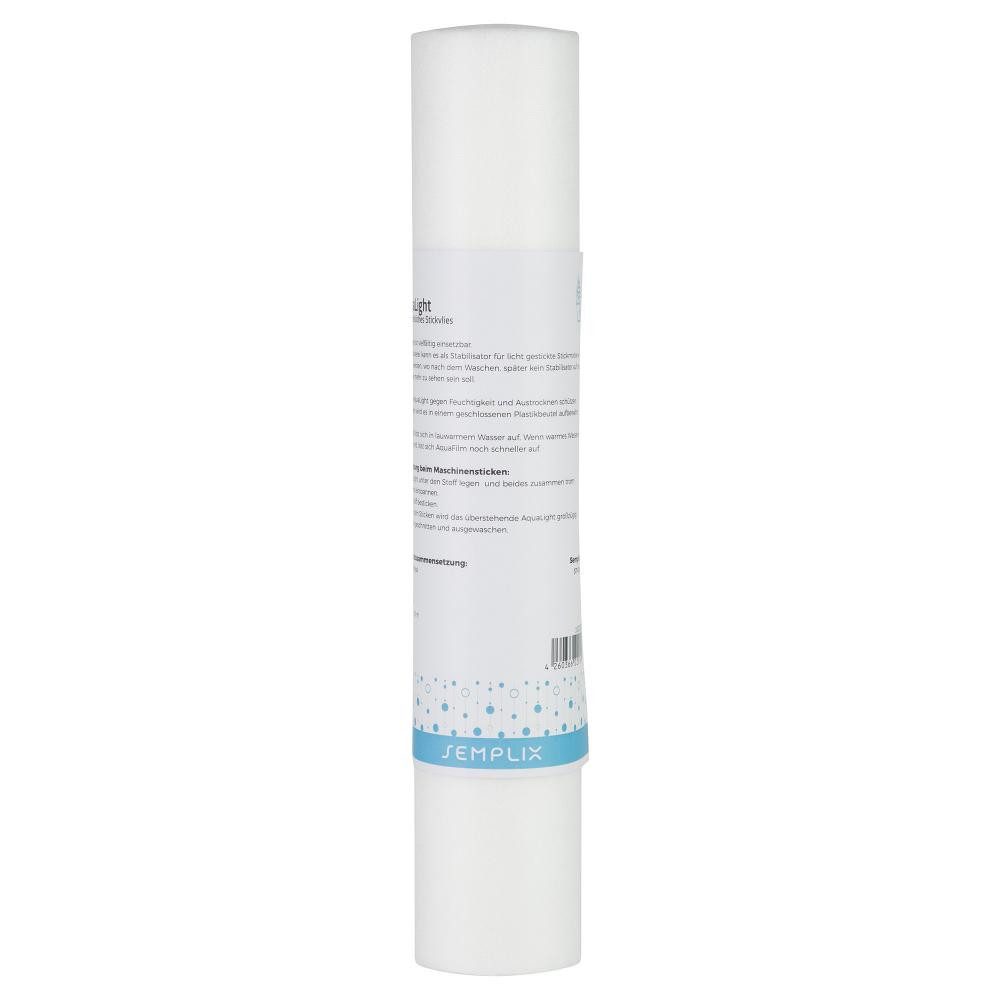 Semplix Stoff - AquaLight (wasserlösliches Stickvlies / 35 cm x 10 m)