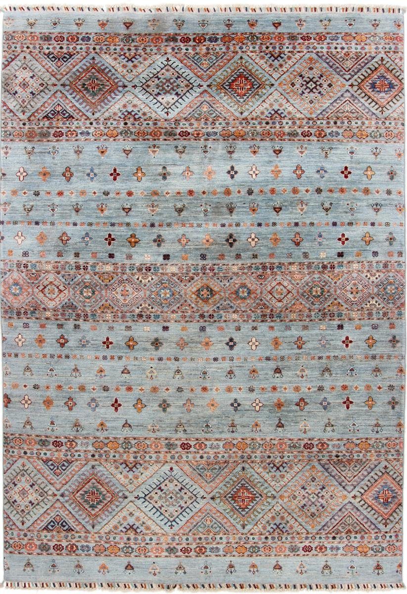 Orientteppich Arijana Shaal 164x237 Handgeknüpfter Orientteppich, Nain Trading, rechteckig, Höhe: 5 mm