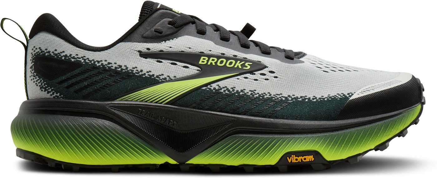Brooks Cascadia 20 GREY/BLACK/NIGHTLIFE Trailrunningschuh