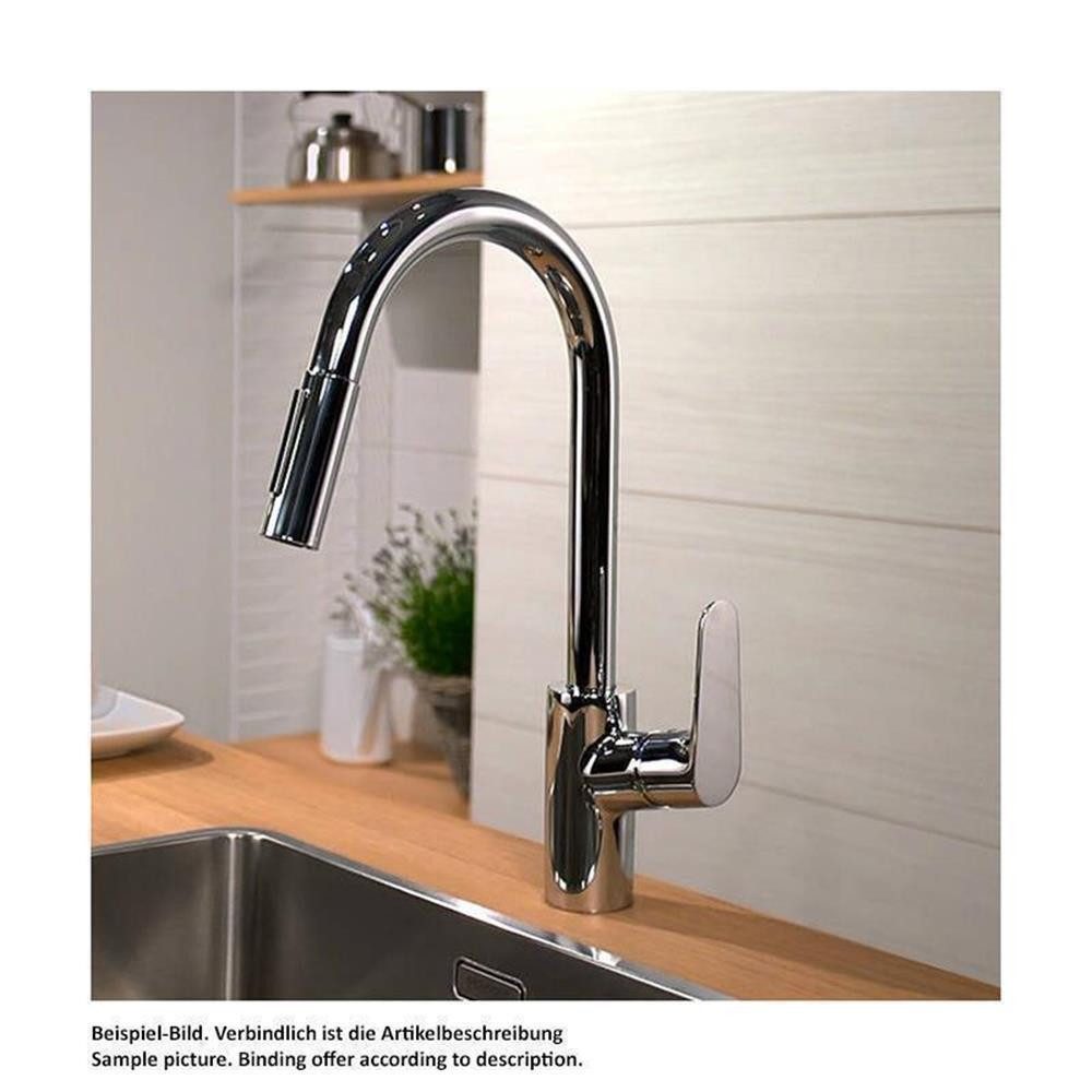 hansgrohe Küchenarmatur hansgrohe 240 Focus M41, ausziehbarer Schlauch mit Brausefunktion