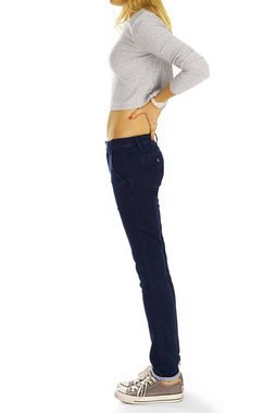 be styled Chinohose Chinos, hüftige Stoffhosen, Jeans Hosen mit Stretch - Damen - j42L in Unifarben